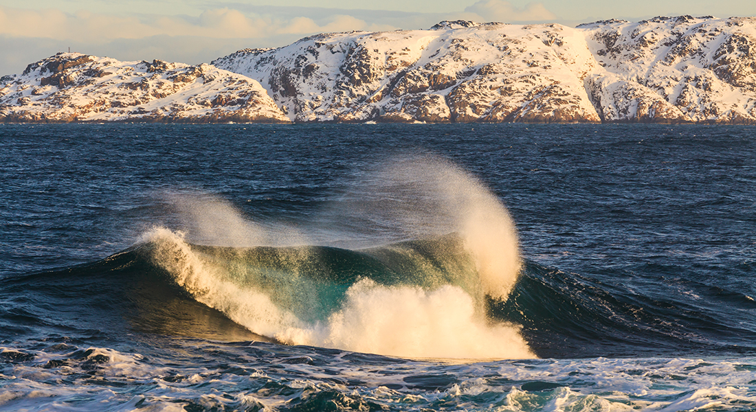 Storm on the Arctic Ocean